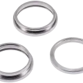 Back Camera Bezel Ring Only For iPhone 15 Pro Max (White Titanium) (3 Piece Set)