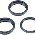 Back Camera Bezel Ring Only For iPhone 15 Pro Max (Blue Titanium) (3 Piece Set)