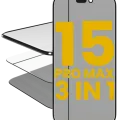 OCA Master 3-in-1 (Glass With OCA Pre-Installed + Polarizer Film) For iPhone 15 Pro Max (2 Pack)