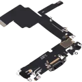 Charging Port Flex Cable For iPhone 15 Pro (Premium) (Black Titanium)