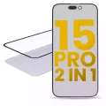OCA Master скло екрана 2 в 1 (з нанесеним OCA) для iPhone 15 Pro (2 шт)