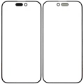 OCA Master скло екрана 2 в 1 (з нанесеним OCA) для iPhone 15 Pro (2 шт)