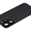 Заднє скло з магнітом MagSafe, NFC і шлейфом спалаху для iPhone 15 Pro (Used OEM Pull: Grade A) (Black Titanium)