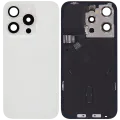 Заднє скло з магнітом MagSafe, NFC і шлейфом спалаху для iPhone 15 Pro (Used OEM Pull: Grade A) (White Titanium)