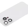 Заднє скло з магнітом MagSafe, NFC і шлейфом спалаху для iPhone 15 Pro (Used OEM Pull: Grade A) (White Titanium)