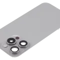 Заднє скло з магнітом MagSafe, NFC і шлейфом спалаху для iPhone 15 Pro (Used OEM Pull: Grade A) (Natural Titanium)