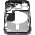 Mid-Frame Housing W/ Small Parts For iPhone 15 Pro (US Version) (Used OEM Pull: Grade A) (Black Titanium)