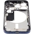 Mid-Frame Housing W/ Small Parts For iPhone 15 Pro (US Version) (Used OEM Pull: Grade A) (Blue Titanium)