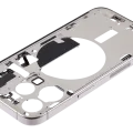Mid-Frame Housing W/ Small Parts For iPhone 15 Pro (US Version) (Used OEM Pull: Grade A) (Natural Titanium)