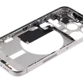 Mid-Frame Housing W/ Small Parts For iPhone 15 Pro (US Version) (Used OEM Pull: Grade A) (Natural Titanium)