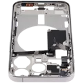 Mid-Frame Housing W/ Small Parts For iPhone 15 Pro (US Version) (Used OEM Pull: Grade A) (Natural Titanium)