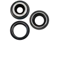 Back Camera Lens With Bracket & Bezel For iPhone 15 Pro (3 Piece Set) (Premium) (Black Titanium)