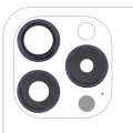 Back Camera Lens With Bracket & Bezel For iPhone 15 Pro (3 Piece Set) (Premium) (Blue Titanium)