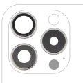 Back Camera Lens With Bracket & Bezel For iPhone 15 Pro (3 Piece Set) (Premium) (White Titanium)