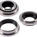 Back Camera Lens With Bracket & Bezel For iPhone 15 Pro (3 Piece Set) (Premium) (White Titanium)
