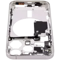 Mid-Frame Housing W/ Small Parts For iPhone 15 Pro (US Version) (Used OEM Pull: Grade B) (White Titanium)