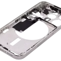 Mid-Frame Housing W/ Small Parts For iPhone 15 Pro (US Version) (Used OEM Pull: Grade C) (White Titanium)