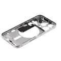 Mid-Frame Housing W/ Small Parts For iPhone 15 Pro (US Version) (Used OEM Pull: Grade C) (Natural Titanium)
