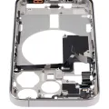 Mid-Frame Housing W/ Small Parts For iPhone 15 Pro (US Version) (Used OEM Pull: Grade C) (Natural Titanium)
