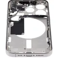 Mid-Frame Housing W/ Small Parts For iPhone 15 Pro (US Version) (Used OEM Pull: Grade C) (Natural Titanium)