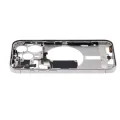 Mid-Frame Housing W/ Small Parts For iPhone 15 Pro (US Version) (Used OEM Pull: Grade C) (Natural Titanium)