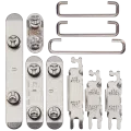 Hard Buttons (Power / Volume / Switch) For iPhone 15 Pro / 15 Pro Max (White Titanium)