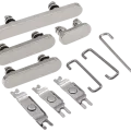 Hard Buttons (Power / Volume / Switch) For iPhone 15 Pro / 15 Pro Max (White Titanium)