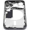 Mid-Frame Housing W/ Small Parts For iPhone 15 Pro (EU / Global Version) (Used OEM Pull: Grade A) (Black Titanium)
