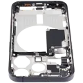 Mid-Frame Housing W/ Small Parts For iPhone 15 Pro (EU / Global Version) (Used OEM Pull: Grade A) (Black Titanium)