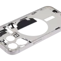 Mid-Frame Housing W/ Small Parts For iPhone 15 Pro (EU / Global Version) (Used OEM Pull: Grade A) (White Titanium)