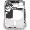 Mid-Frame Housing W/ Small Parts For iPhone 15 Pro (EU / Global Version) (Used OEM Pull: Grade A) (White Titanium)