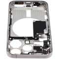 Mid-Frame Housing W/ Small Parts For iPhone 15 Pro (EU / Global Version) (Used OEM Pull: Grade A) (Natural Titanium)