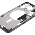 Mid-Frame Housing W/ Small Parts For iPhone 15 Pro Max (EU / Global Version) (Used OEM Pull: Grade A) (Black Titanium)
