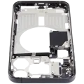 Mid-Frame Housing W/ Small Parts For iPhone 15 Pro Max (EU / Global Version) (Used OEM Pull: Grade A) (Black Titanium)