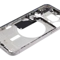 Mid-Frame Housing W/ Small Parts For iPhone 15 Pro Max (EU / Global Version) (Used OEM Pull: Grade A) (White Titanium)