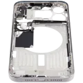 Mid-Frame Housing W/ Small Parts For iPhone 15 Pro Max (EU / Global Version) (Used OEM Pull: Grade A) (White Titanium)