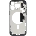 Mid-Frame Housing W/ Small Parts For iPhone 15 Pro Max (EU / Global Version) (Used OEM Pull: Grade A) (Blue Titanium)