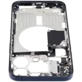 Mid-Frame Housing W/ Small Parts For iPhone 15 Pro Max (EU / Global Version) (Used OEM Pull: Grade A) (Blue Titanium)