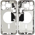 Mid-Frame Housing W/ Small Parts For iPhone 15 Pro Max (EU / Global Version) (Used OEM Pull: Grade A) (Natural Titanium)