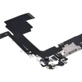 Charging Port Flex Cable For iPhone 15 Pro (Aftermarket Plus) (White Titanium)