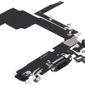 Charging Port Flex Cable For iPhone 15 Pro (Aftermarket Plus) (Blue Titanium)