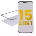 OCA Master скло екрана 2 в 1 (з нанесеним OCA) для iPhone 15 (2 шт)