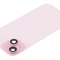 Заднє скло з магнітом MagSafe, NFC і шлейфом спалаху для iPhone 15 (Used OEM Pull: Grade A) (рожевий)
