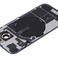 Back Glass w/ MagSafe Magnet & NFC & Flashlight Flex For iPhone 15 (Used OEM Pull: Grade A) (Blue)
