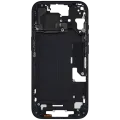 Mid-Frame Housing W/ Small Parts For iPhone 15 (US Version) (Used OEM Pull: Grade A) (Black)