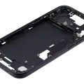 Mid-Frame Housing W/ Small Parts For iPhone 15 (US Version) (Used OEM Pull: Grade A) (Black)