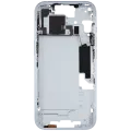 Mid-Frame Housing W/ Small Parts For iPhone 15 (US Version) (Used OEM Pull: Grade A) (Blue)