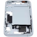 Mid-Frame Housing W/ Small Parts For iPhone 15 (US Version) (Used OEM Pull: Grade A) (Blue)
