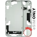 Mid-Frame Housing W/ Small Parts For iPhone 15 (US Version) (Used OEM Pull: Grade A) (Green)