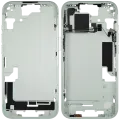 Mid-Frame Housing W/ Small Parts For iPhone 15 (US Version) (Used OEM Pull: Grade A) (Green)